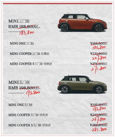 寶馬MINI全系車(chē)型價(jià)格下調(diào)，今日起正式生效，配件銷(xiāo)售同步優(yōu)化